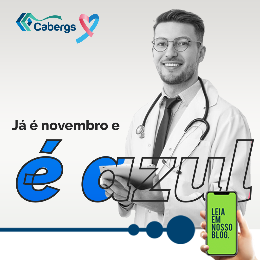 Já é novembro e é azul 