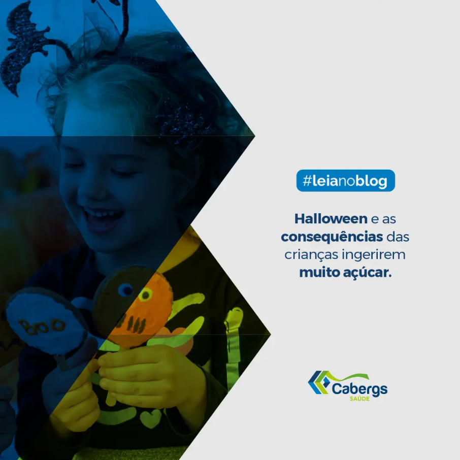 Halloween e as consequências das crianças ingerirem muito açúcar