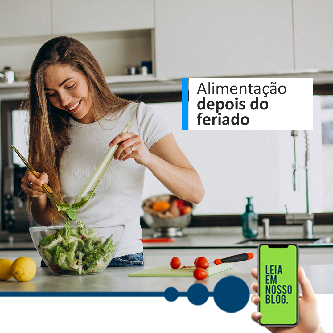 Alimentação depois do feriado