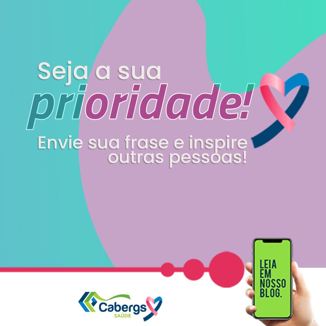 Você é a sua prioridade?