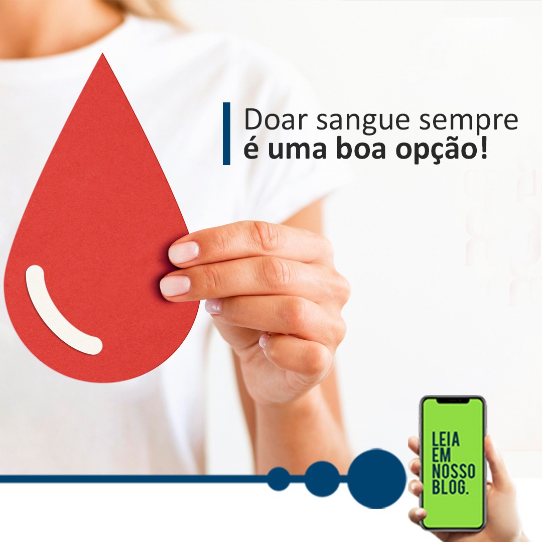 Doar sangue sempre é uma boa opção!