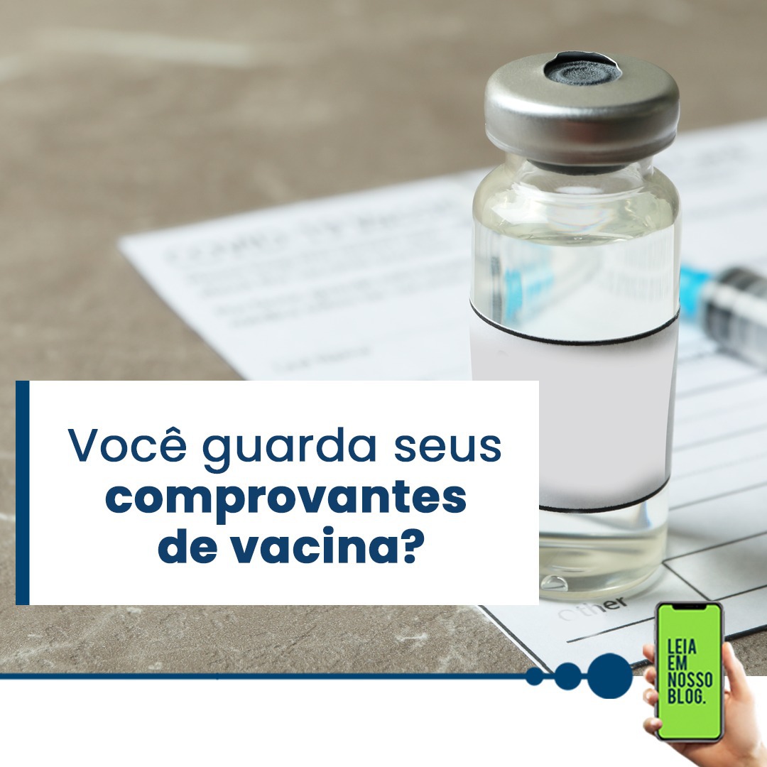 Você guarda seus comprovantes de vacina?